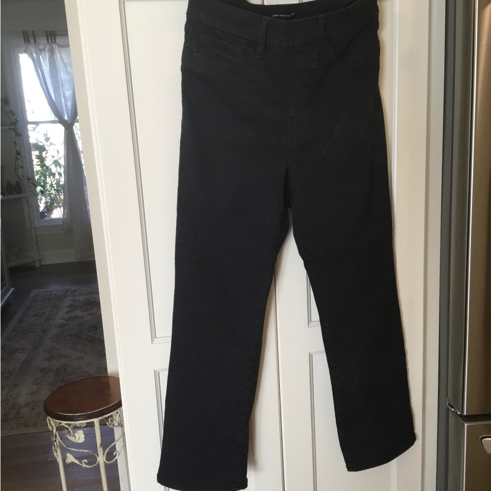 Good American Jet Black Denim